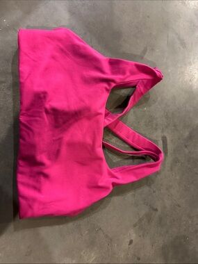 Senita Athletics Hot Pink Sports Bra M